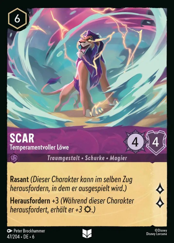 Scar - Tempestuous Lion
