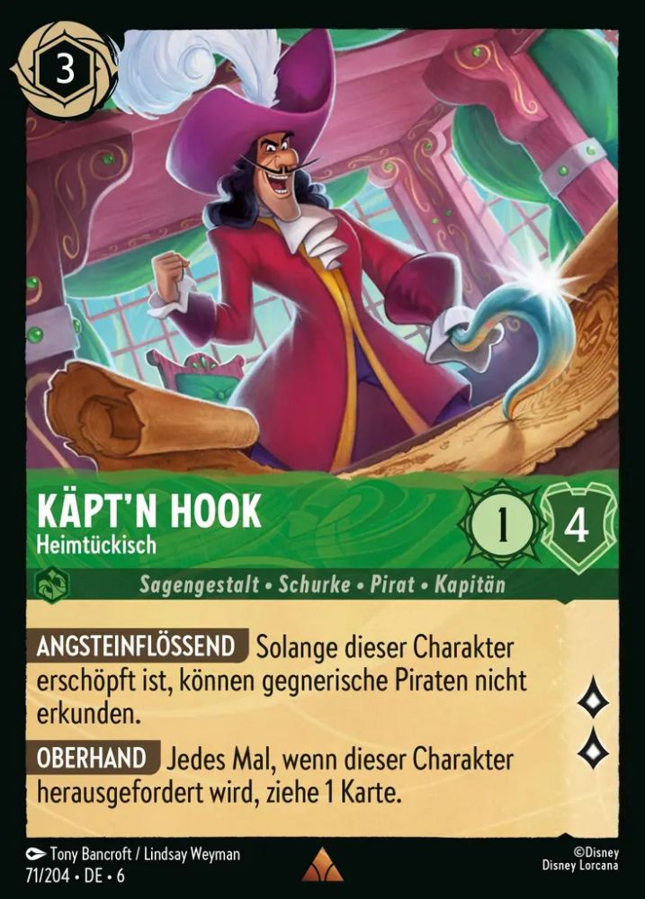 Captain Hook - Underhanded