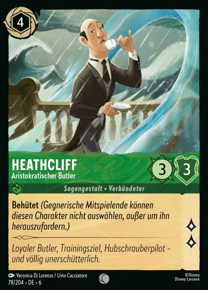 Heathcliff - Stoic Butler