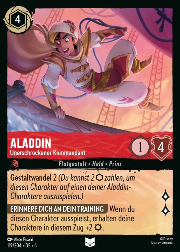 Aladdin - Intrepid Commander