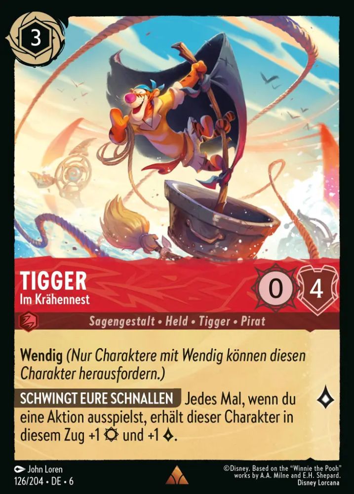 Tigger - In the Crow's Nest (V.1)