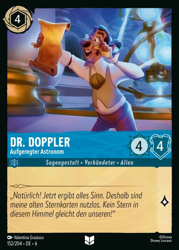 Dr. Delbert Doppler - Fussy Astronomer