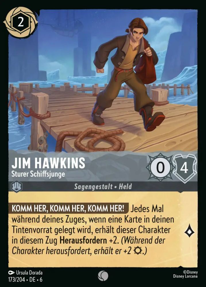 Jim Hawkins - Stubborn Cabin Boy