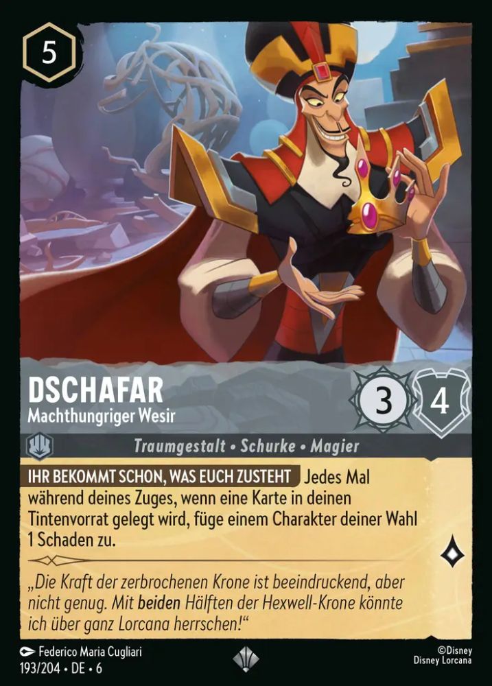 Jafar - Power-Hungry Vizier