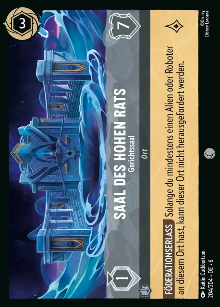 Galactic Council Chamber - Courtroom