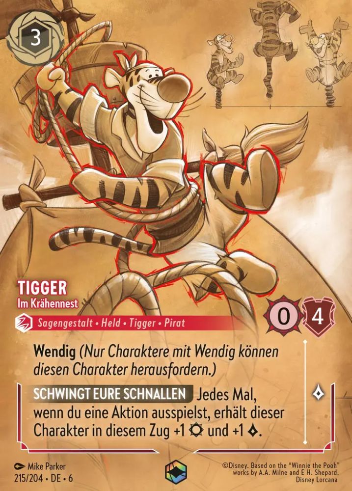 Tigger - In the Crow's Nest (V.2)