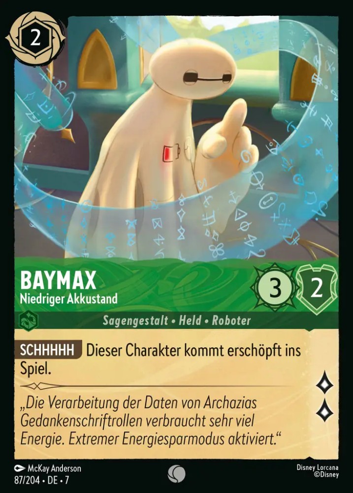 Baymax - Low Battery