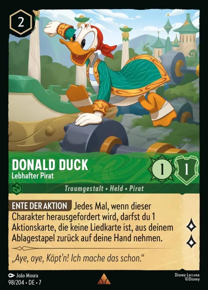 Donald Duck - Lively Pirate