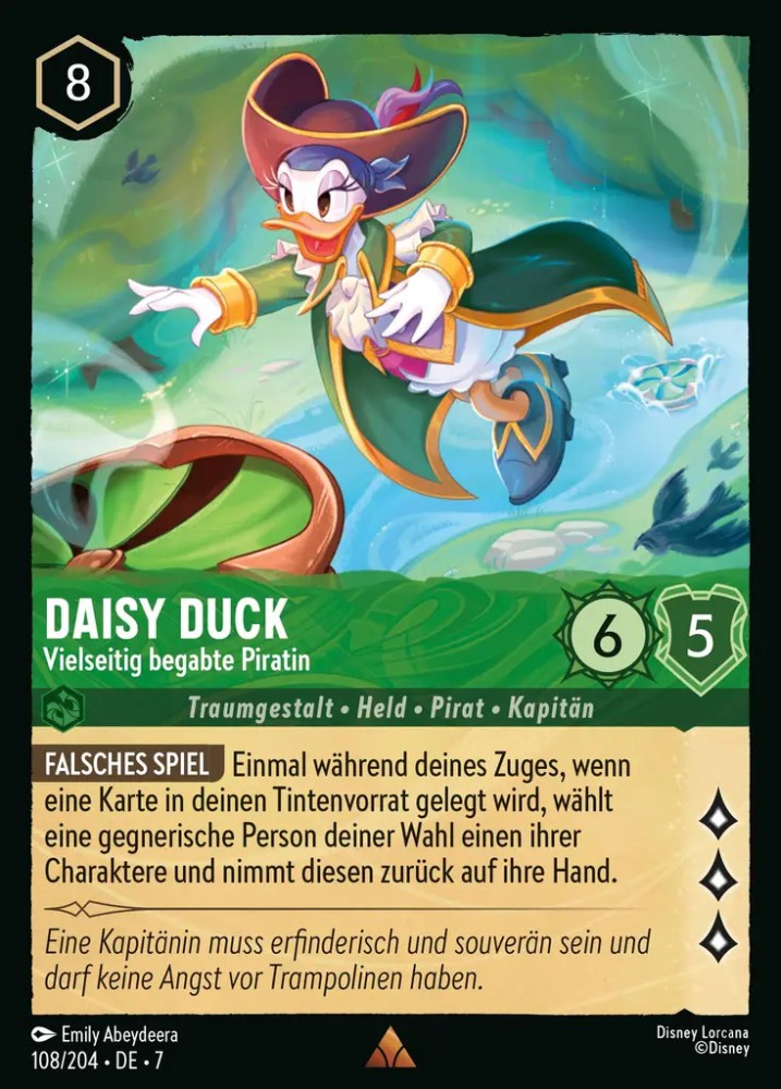 Daisy Duck - Multitalented Pirate