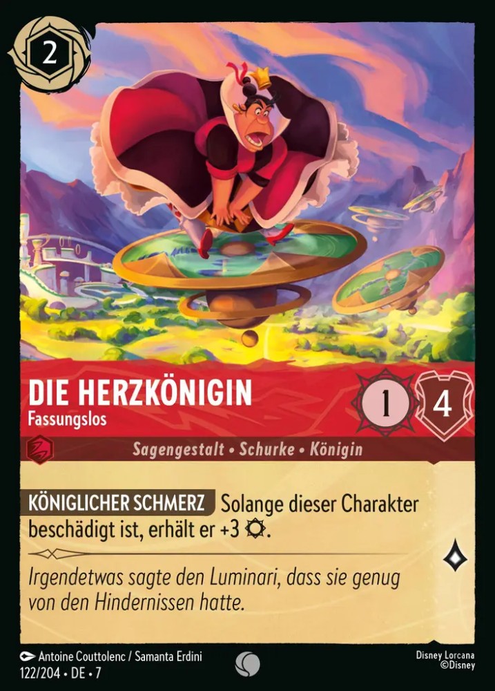 Queen of Hearts - Losing Her Temper