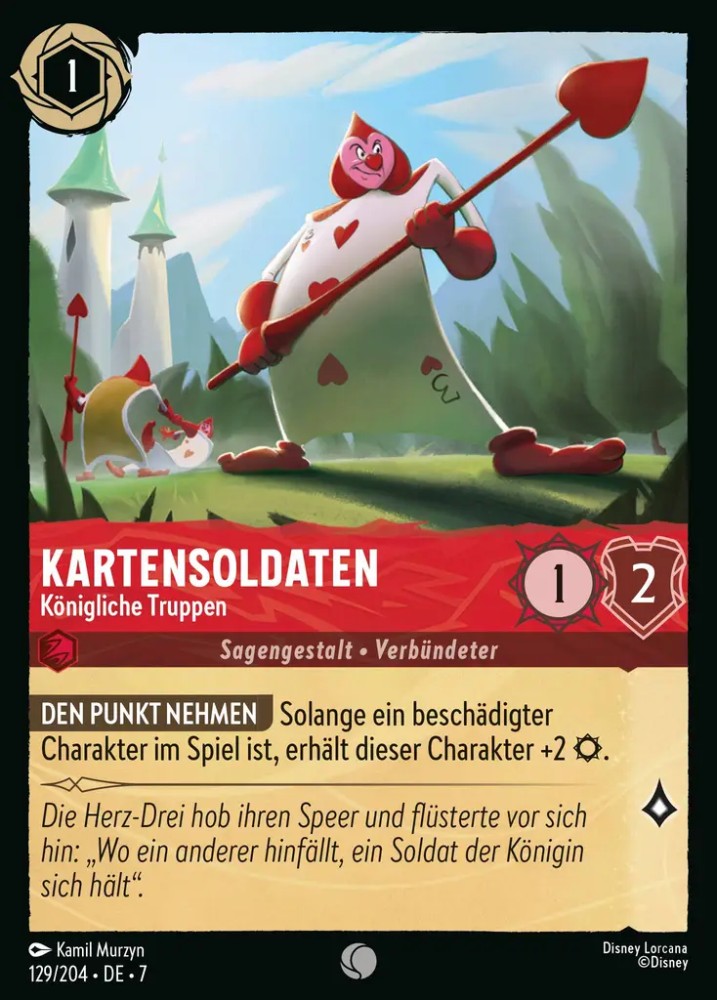 Card Soldiers - Royal Troops