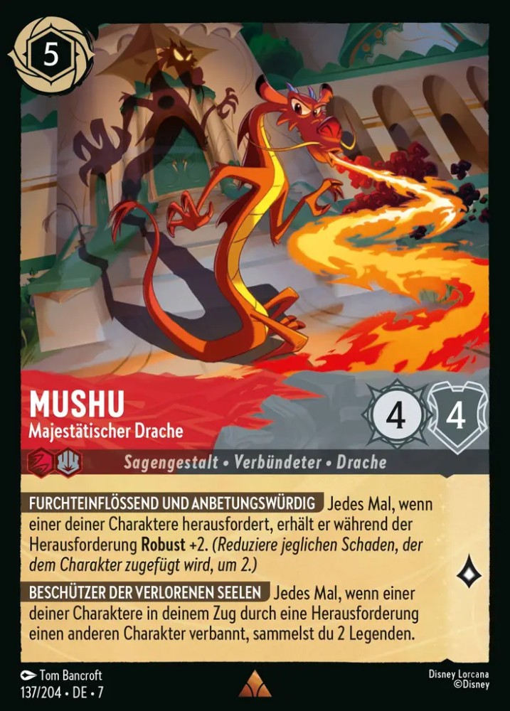 Mushu - Majestic Dragon