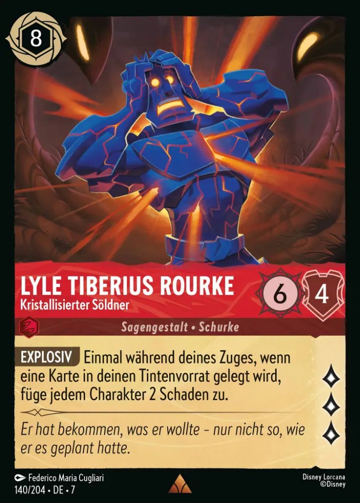 Lyle Tiberius Rourke - Crystallized Mercenary