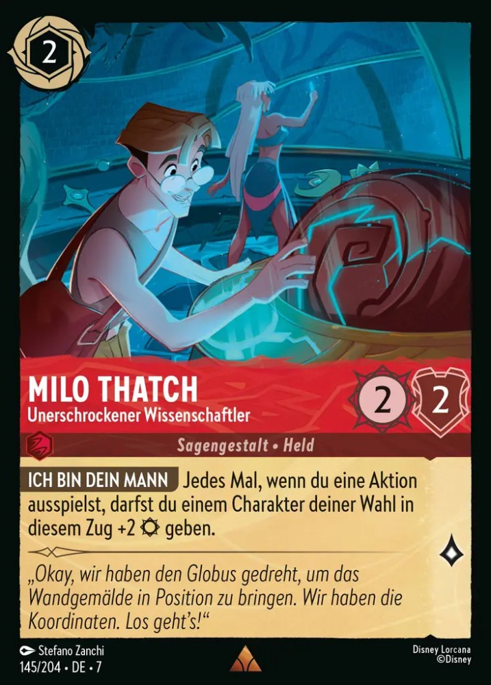 Milo Thatch - Undaunted Scholar