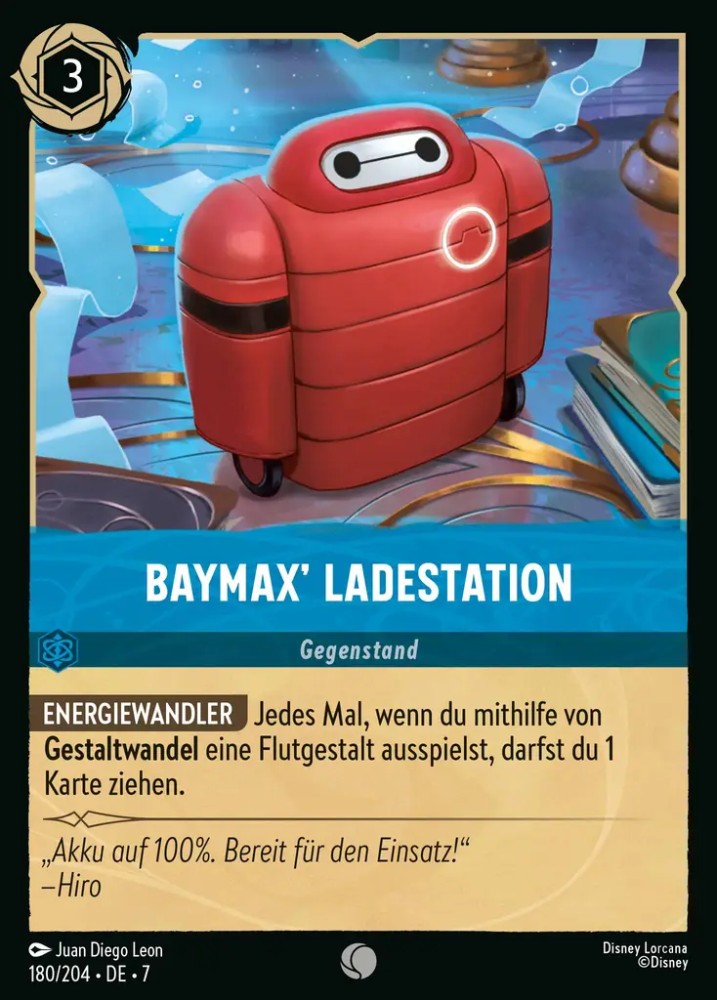 Baymax's Charging Station