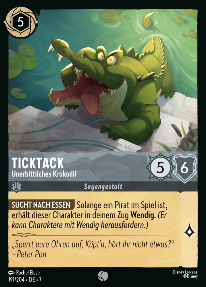 Tick‐Tock - Relentless Crocodile