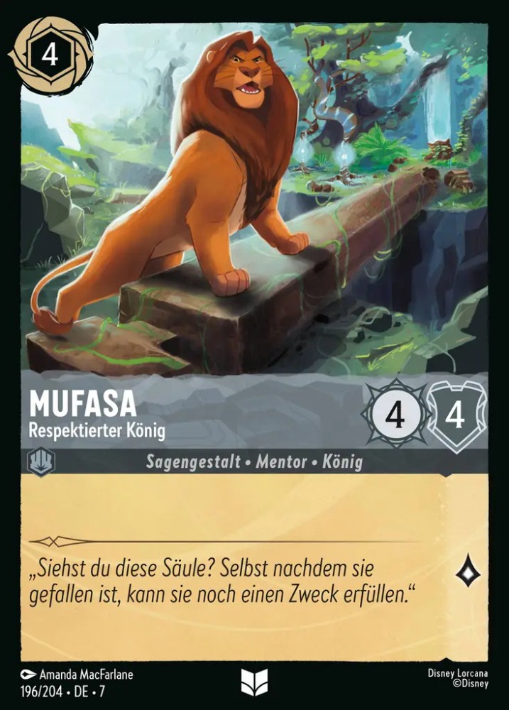 Mufasa - Respected King