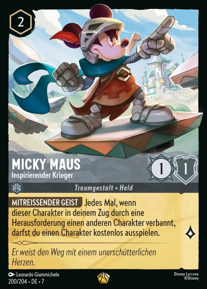 Mickey Mouse - Inspirational Warrior (V.1)