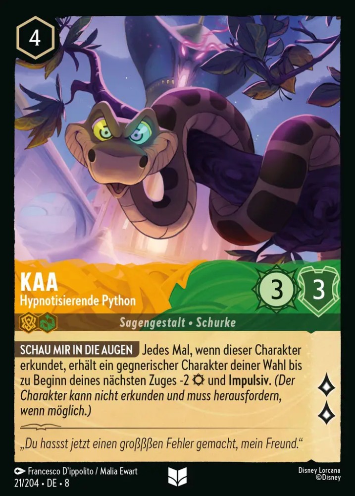 Kaa - Hypnotizing Python