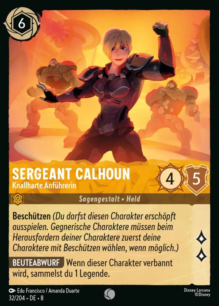 Calhoun - Hard-Nosed Leader