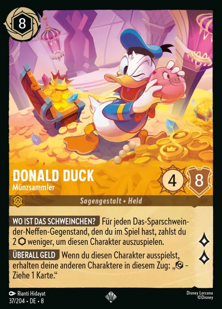 Donald Duck - Coin Collector