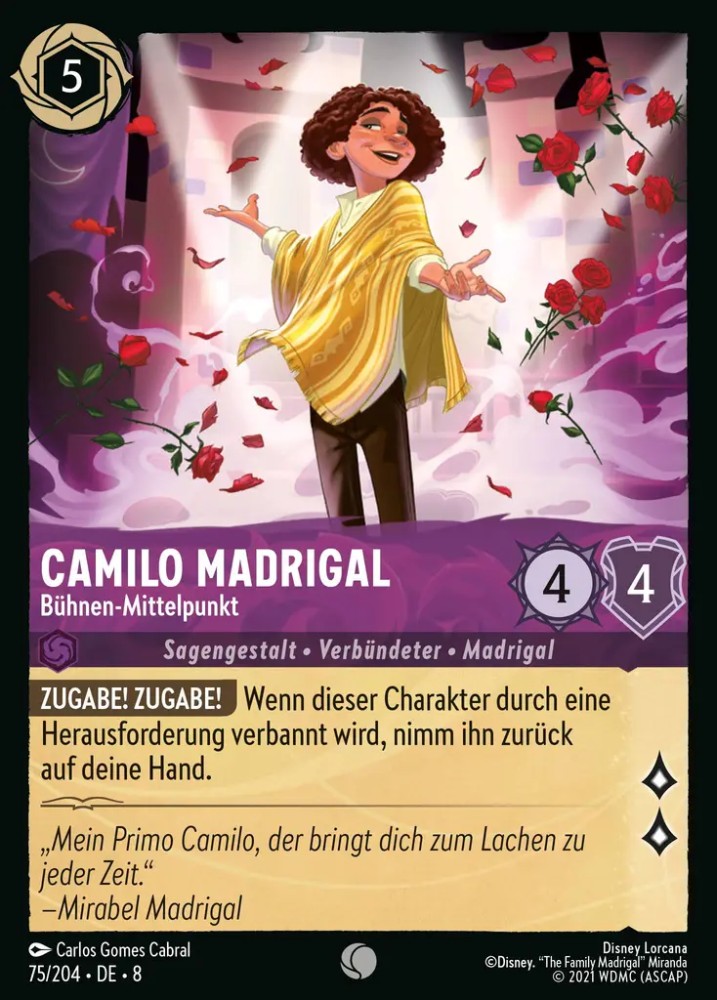 Camilo Madrigal - Center Stage