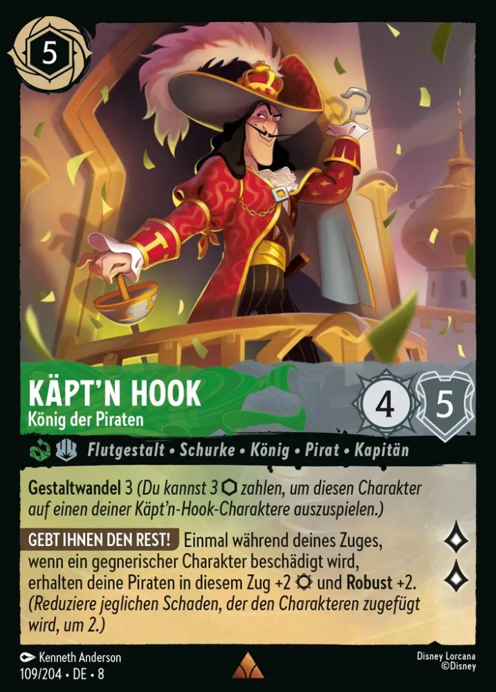 Captain Hook - The Pirate King (V.1)