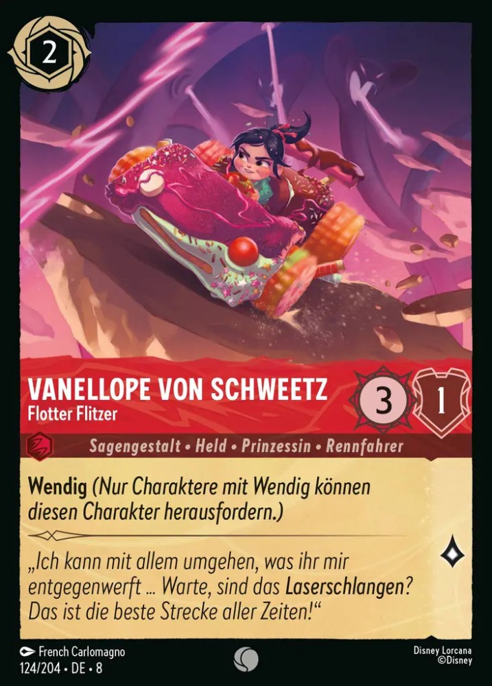 Vanellope Von Schweetz - Spunky Speedster