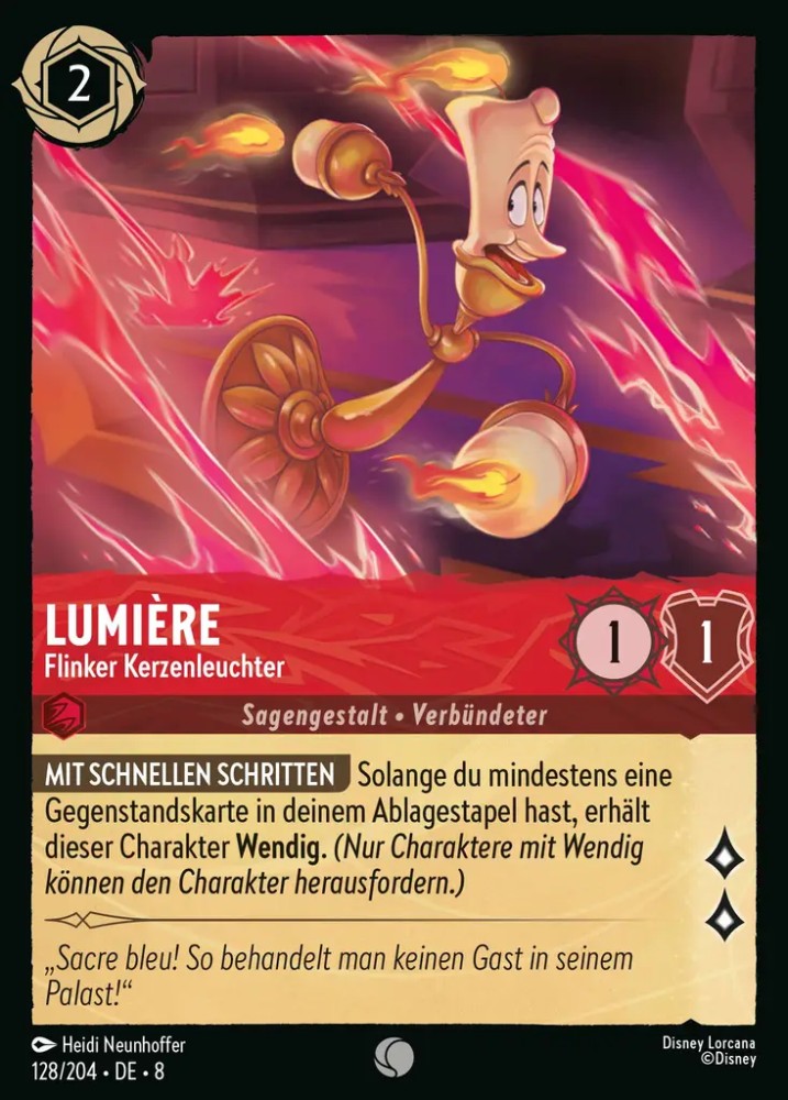 Lumiere - Nimble Candelabra