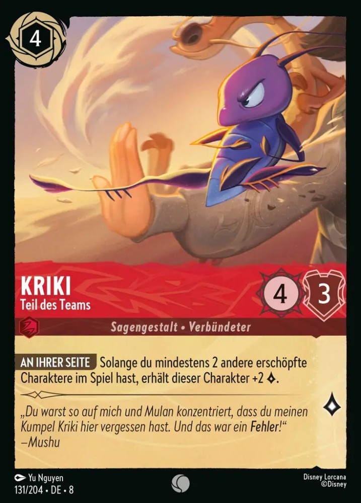 Cri-Kee - Part of the Team