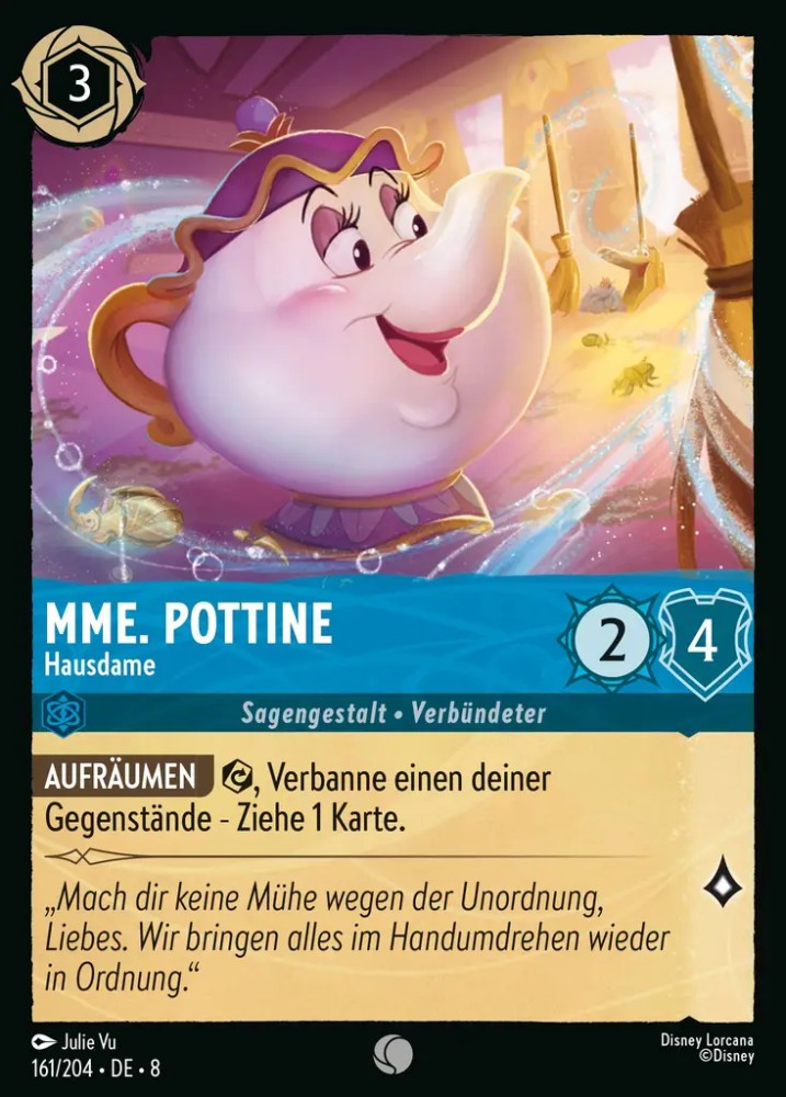 Mrs. Potts - Head Housekeeper