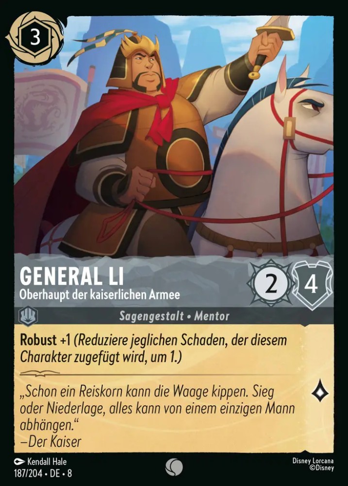 General Li - Head of the Imperial Army