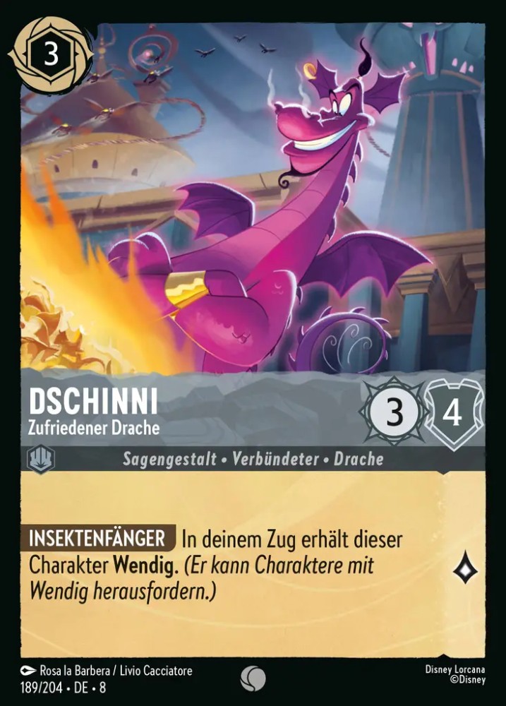 Genie - Satisfied Dragon