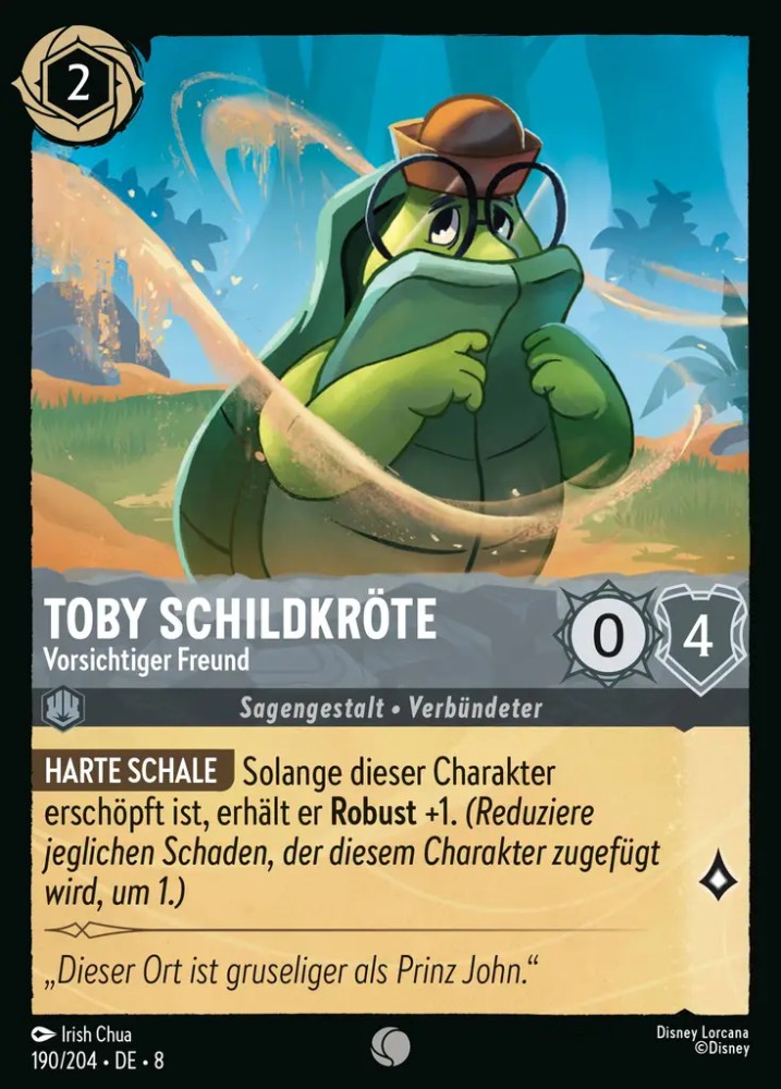 Toby Turtle - Wary Friend