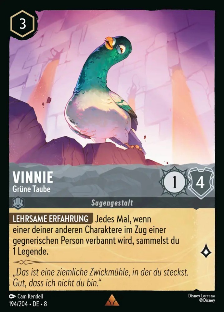 Vinnie - Green Pigeon