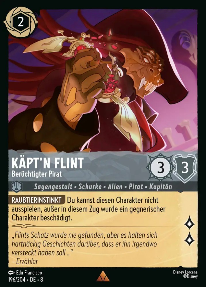 Nathaniel Flint - Notorious Pirate