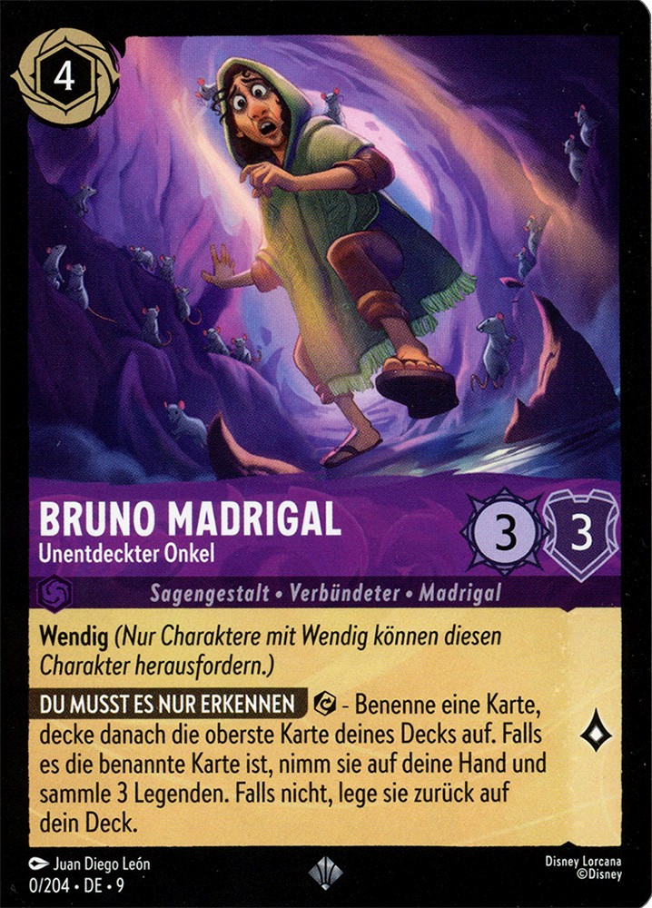 Bruno Madrigal - Undetected Uncle