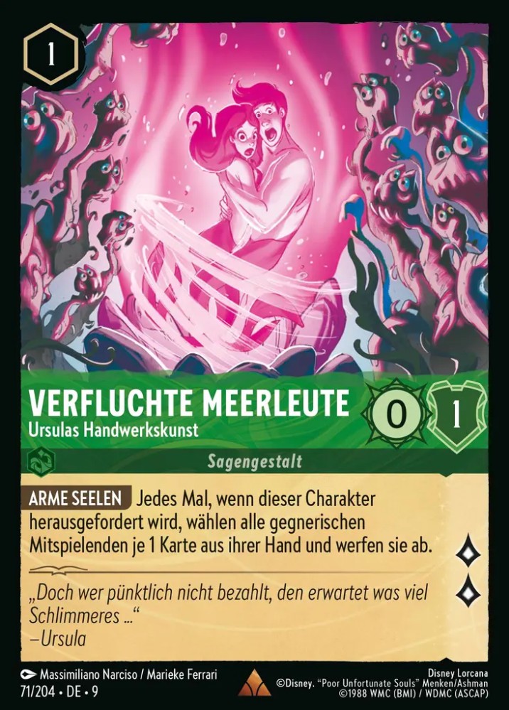 Cursed Merfolk - Ursula's Handiwork