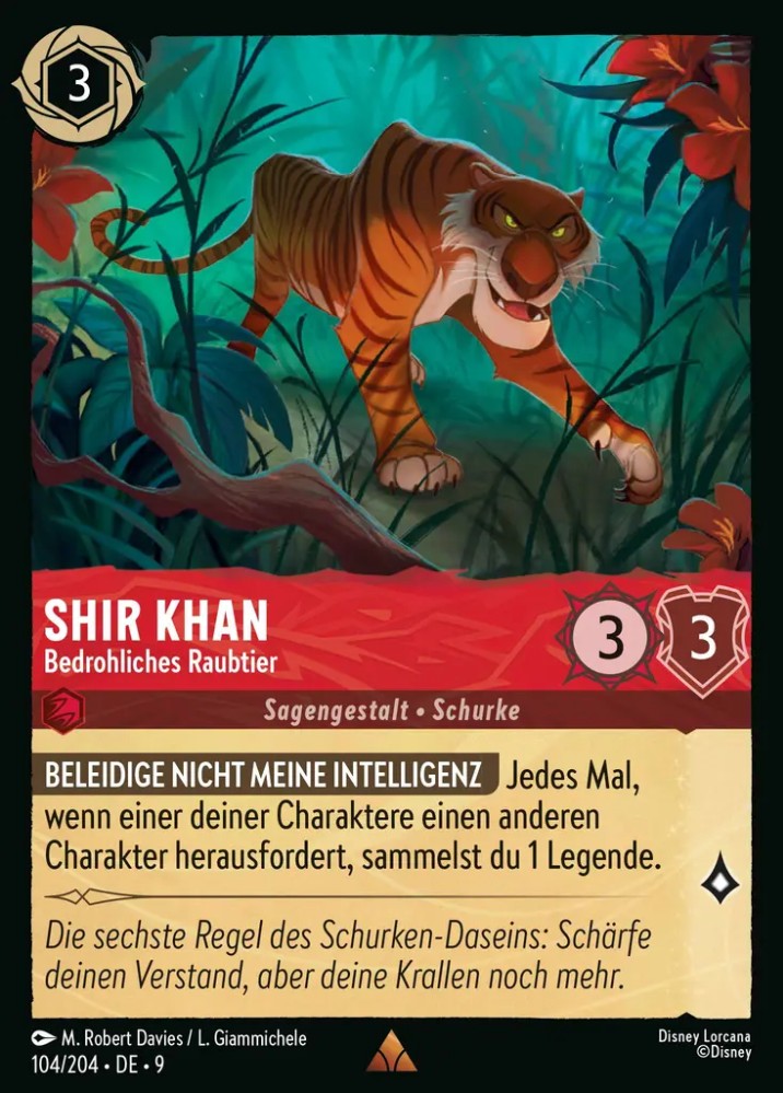 Shere Khan - Menacing Predator
