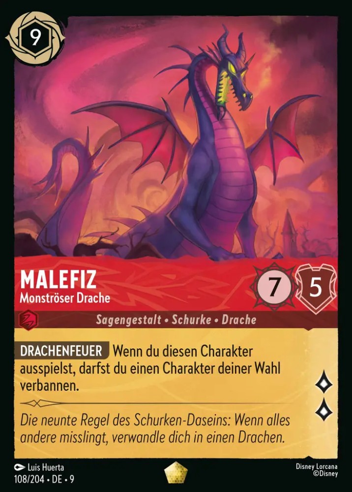 Maleficent - Monstrous Dragon