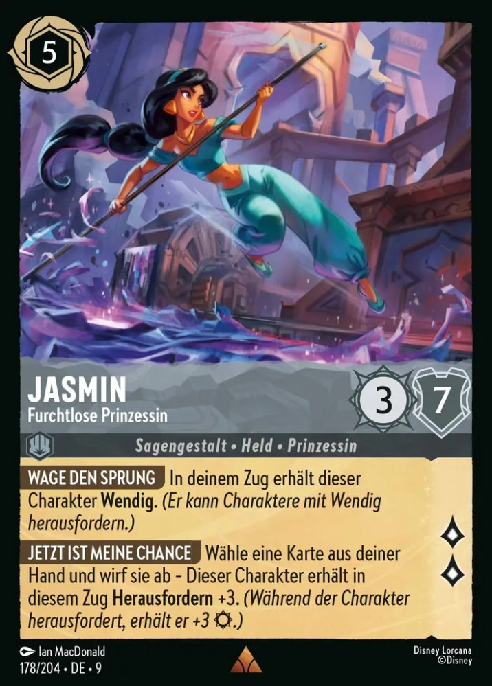 Jasmine - Fearless Princess (V.1)