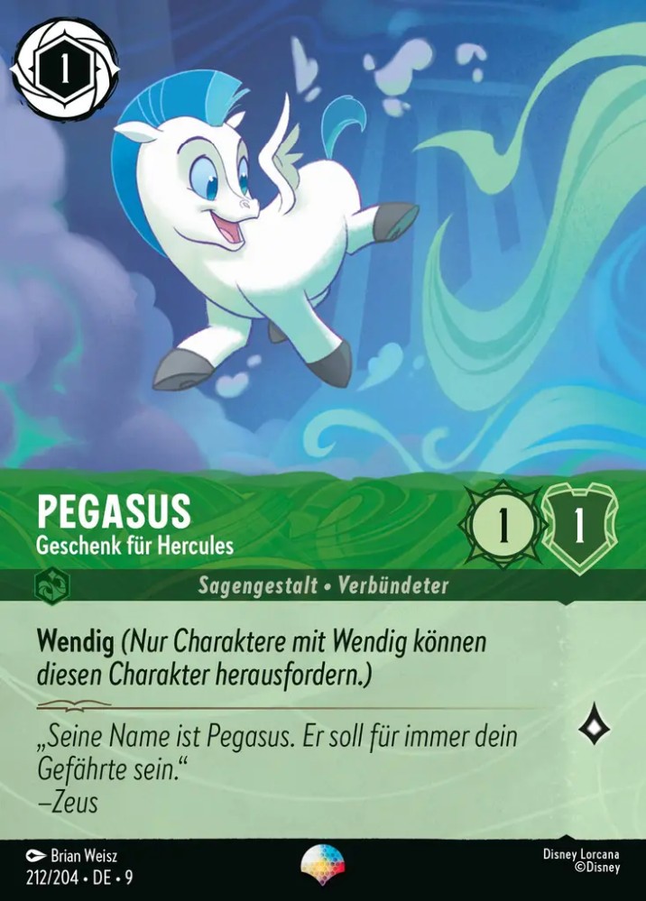 Pegasus - Gift for Hercules (V.2)