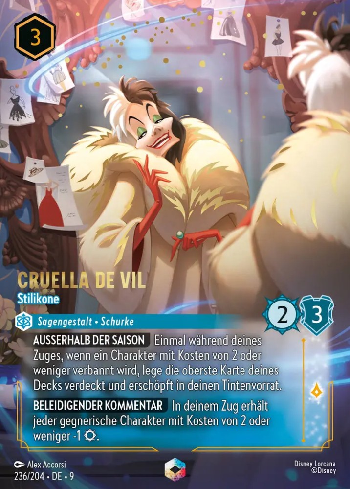 Cruella De Vil - Style Icon (V.2)