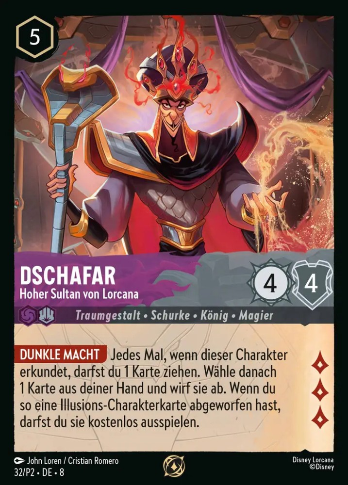 Jafar - High Sultan of Lorcana (V.1)