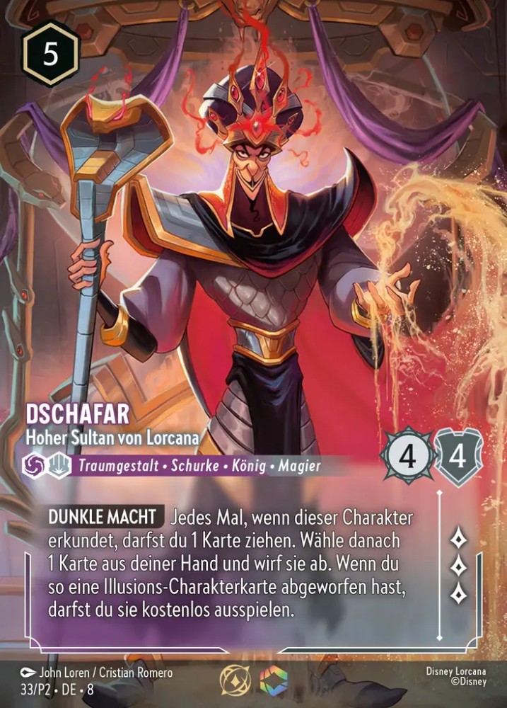 Jafar - High Sultan of Lorcana (V.2)