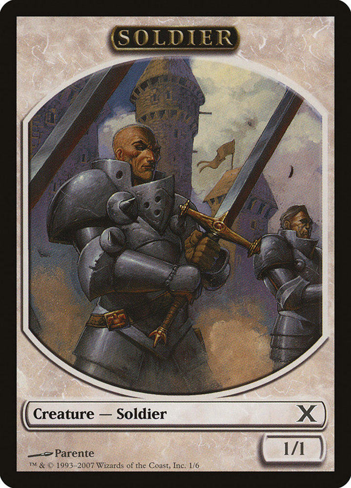 Soldier Token (White 1/1)