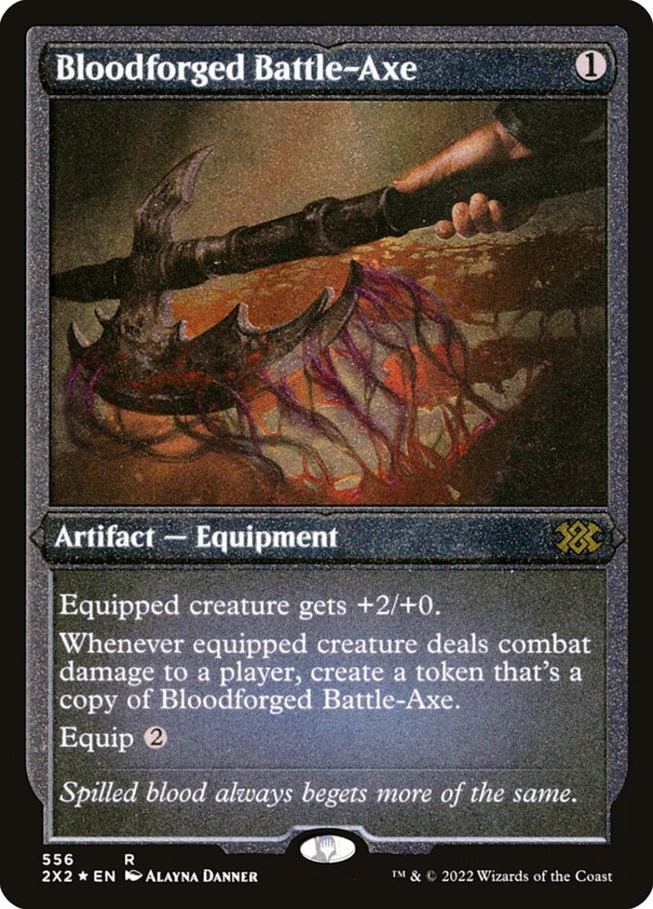 Bloodforged Battle-Axe (V.2)