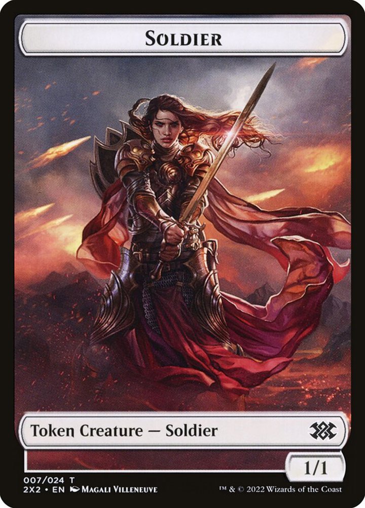 Soldier Token (White 1/1)