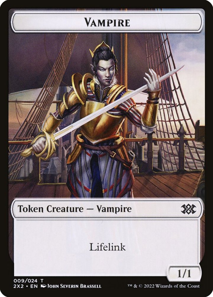 Vampire Token (White 1/1 Lifelink)