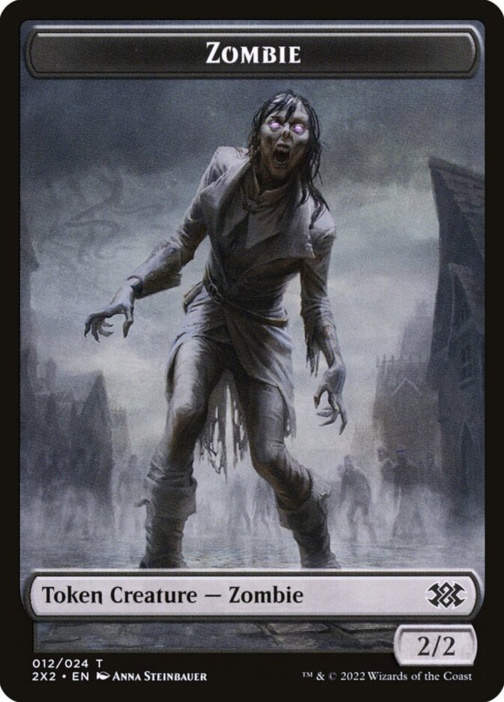 Zombie Token (Black 2/2)